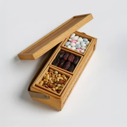 Wooden Ramadan Gourmet Box