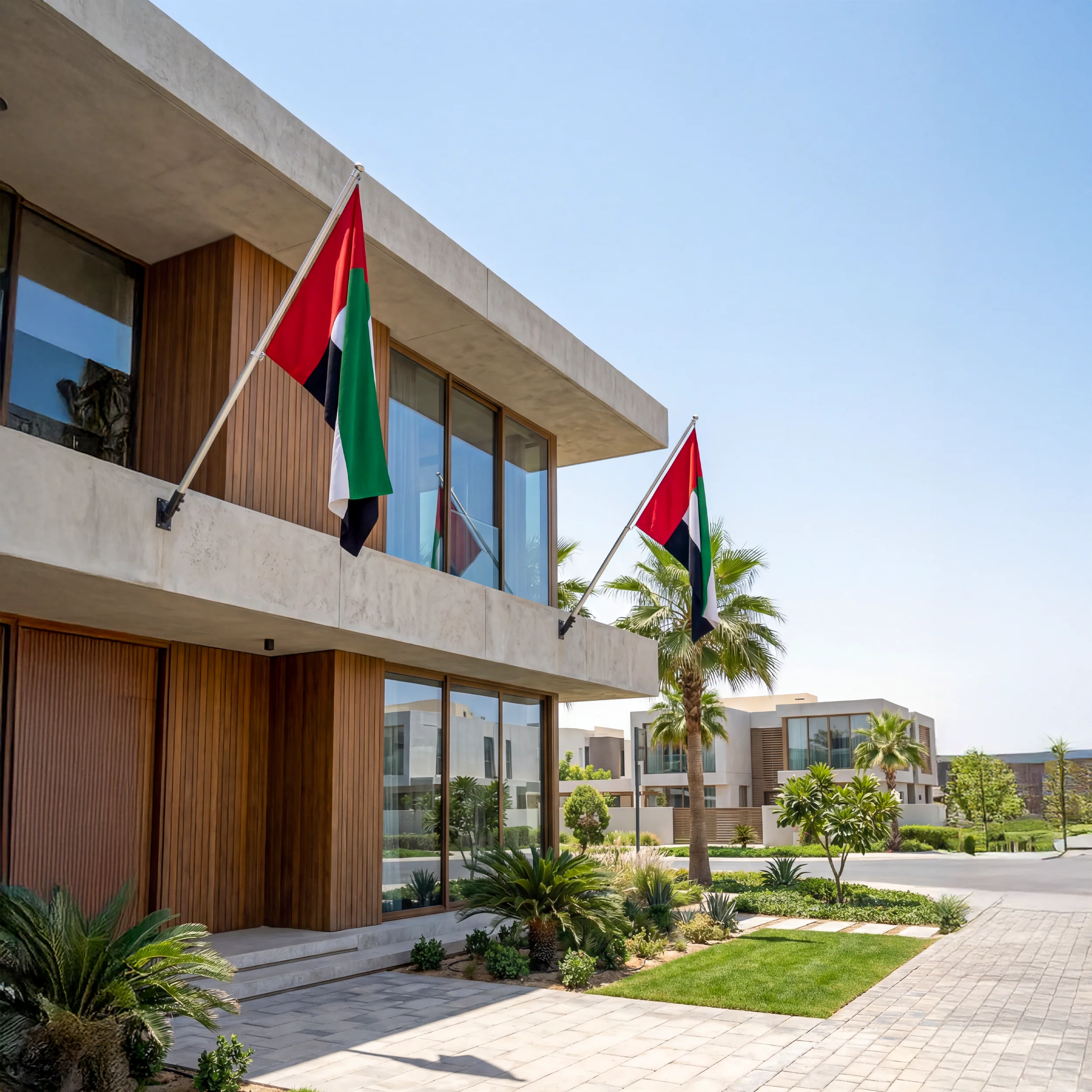 Proud of UAE – Premium Wall Flag 🇦🇪 - Image 2